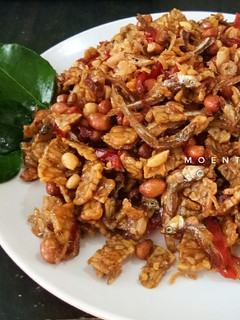Foto resep Kering tempe kacang teri