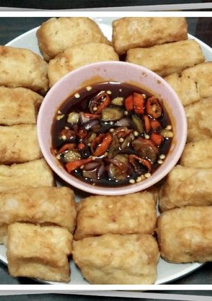 Foto resep Tahu goreng sambal kecap
