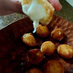Muçarela de búfala empanada (petisco rápido, fácil e delicioso)-レシピのメイン写真