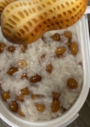 Hình của món Chè nếp đậu phộng.