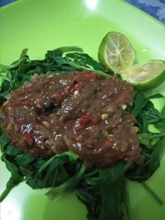 Foto resep Rujak kangkung maknyos