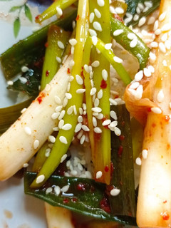 Foto resep Pa kimchi (kimchi daun bawang)