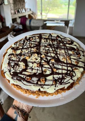 Una foto de Tarta cabsha blanca 🤩
