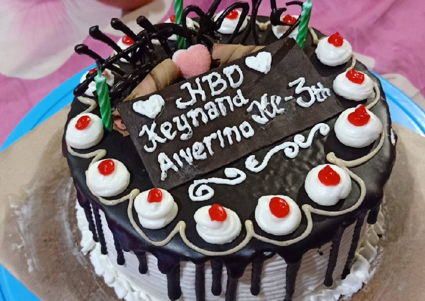 Brownies Kukus 4 telur Base kue ultah