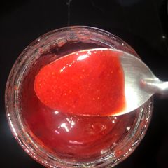 A picture of Strawberry Compote/Sauce.