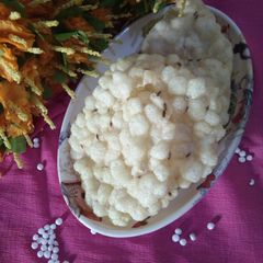 Sabudana papad A picture of Sabudana papad.