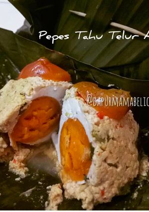 Foto resep Pepes Tahu Telur Asin