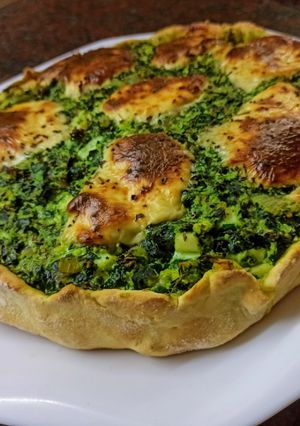 Una foto de Tarta de espinaca