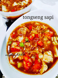 Foto resep Tongseng sapi pedas #Festivalresepasia #Indonesia #dagingsapi