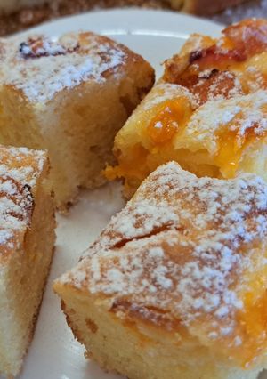 Sárgabarackos kevert süti recept fotója