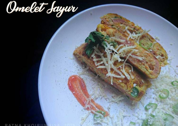 Resep 72. Omelet Sayur (Frittata) oleh Ratna Khoirunnisa 