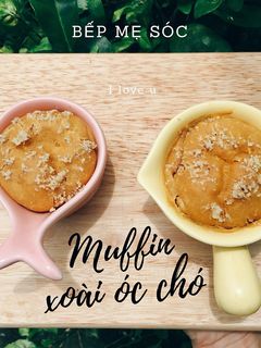 Hình của món Muffin Xoài Óc Chó.