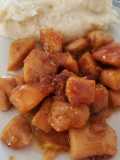 Pollo con miel y mantequilla