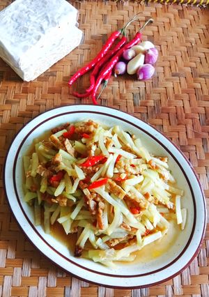 Foto resep Tumis Labu Tempe