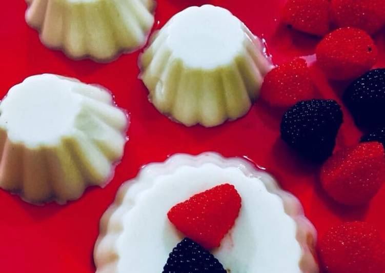 Easiest Way to Make Award-winning Vanilla milk jellies