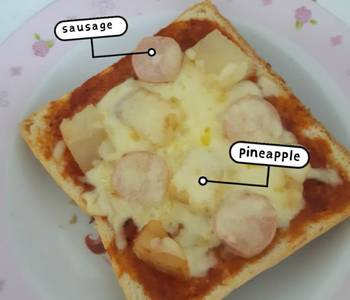 Without Fail Serving Recipe Bread pizza  Delicious Simple