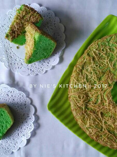Foto resep Pandan Chiffon Putih Telur