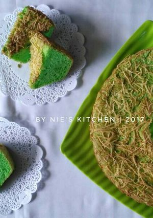 Foto resep Pandan Chiffon Putih Telur