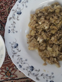 عکسی از دستور کنگر سرخ شده