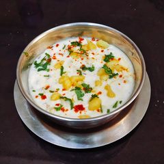 A picture of Tadka Boondi Raita.