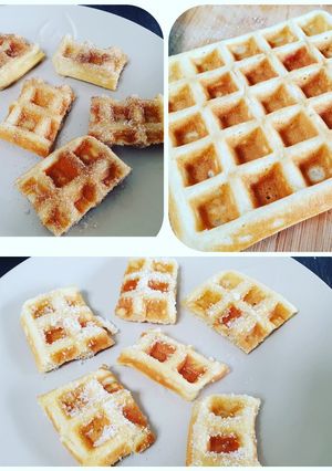 A picture of Churro waffles!!.