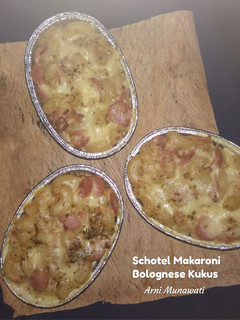 Foto resep Schotel Makaroni Bolognese Kukus
