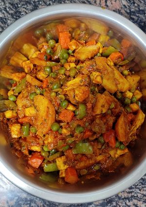 A picture of Mix Veg Sabji 📌.