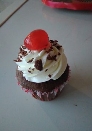Una foto de Cupcakes de chocolate