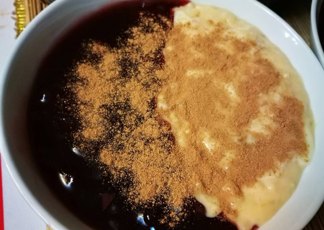 Un delicioso clásico - Mazamorra morada con arroz con Leche