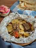 🥩 ورقه اللحم المصريه بتتبيله روعه 🥩