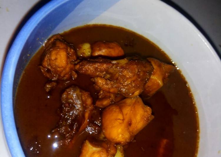 Ayam semur kecap ala ala 😄