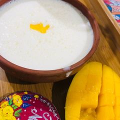 A picture of Mango Lassi Ramadan special.