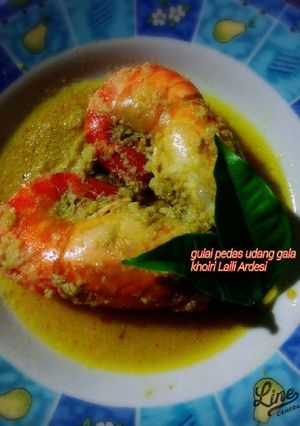 Foto resep Gulai Pedas 🌋 udang Gala