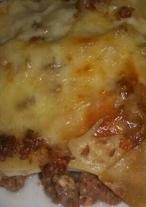 A picture of Lasagna.