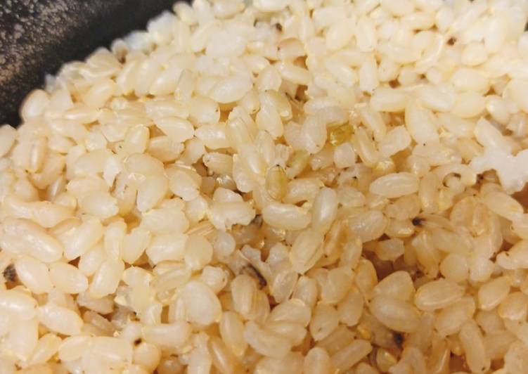 Easiest Way to Prepare Any-night-of-the-week Bikkuri Daki (surprise water) Brown Rice 《Quick and Tasty》