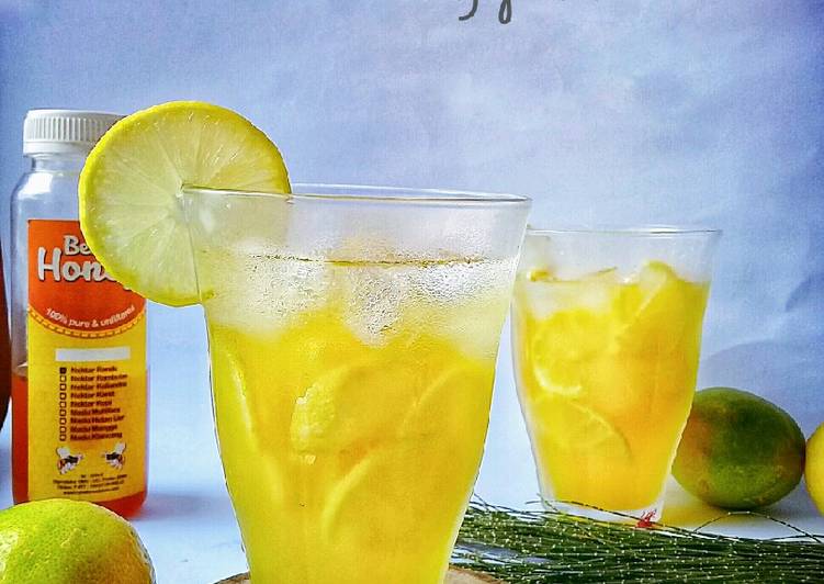 Resep Ice Honey Lemon, Bikin Ngiler