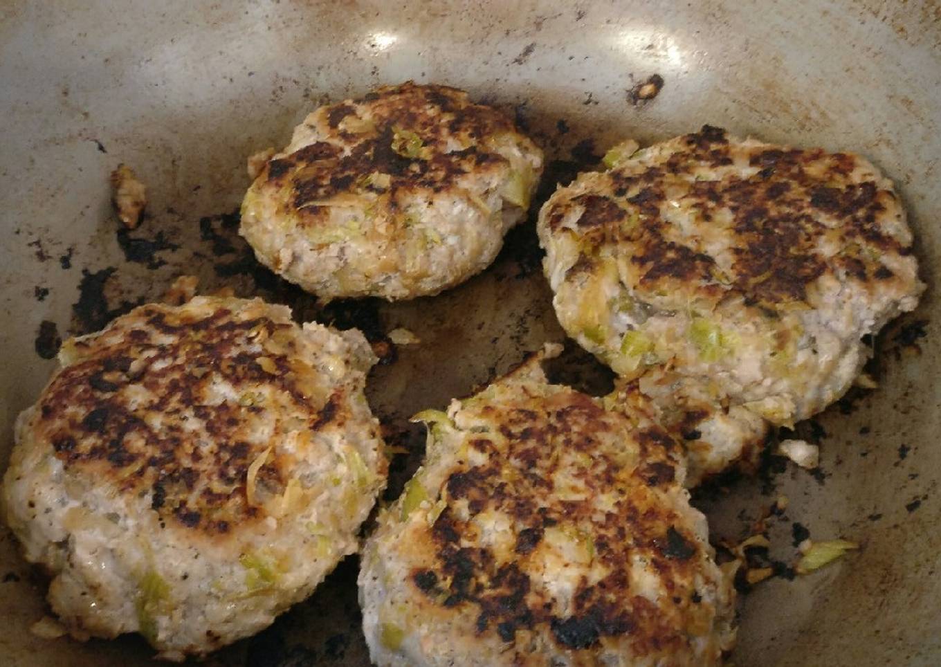 Pork & Leek Sausage Cakes