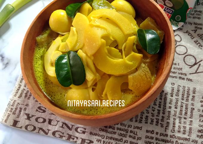 Ini dia! Bagaimana cara buat Rebung Masak Santan Kuning  lezat