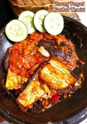 Foto resep Terong Penyet Sambal Kemiri