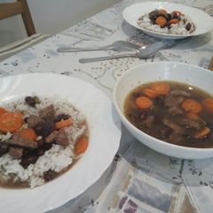 A picture of Red Bean Soup.