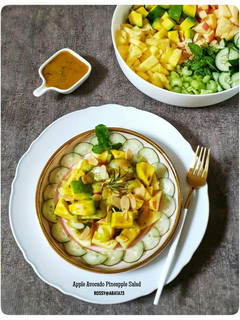 Foto resep Apple Avocado Pineapple Salad
