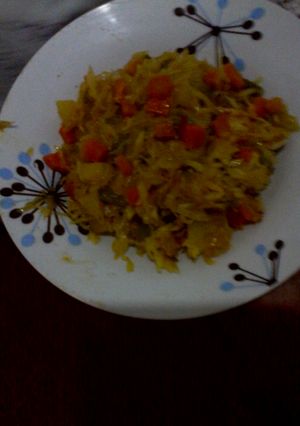 A picture of Five vegetables.