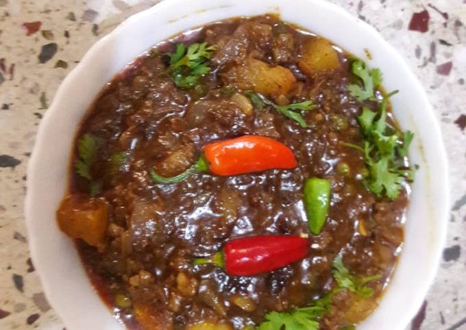 Mutton keema curry