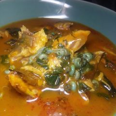 A picture of Ofe gugororo (watery soup).