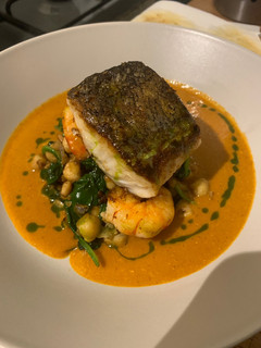 A picture of King Prawn Bisque Sauce #Cookeverypart.