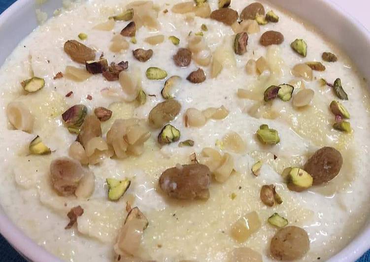 Rice mewa kheer