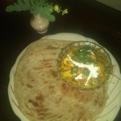 A picture of Paneer Mutter.