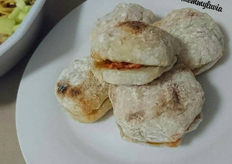 Pempek panggang