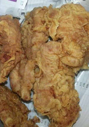 A picture of Crispy fried chicken.