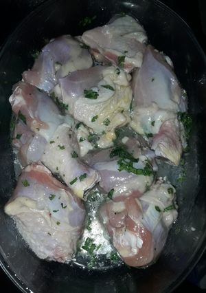 Una foto de Pollo al horno